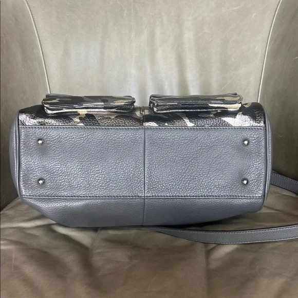Aimee Kestenberg Metallic Camouflage Satchel. Never used. - Picture 6 of 8